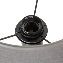 Væglampe Hotel Plus med læselampe, grå