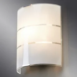 Væglampe i glas Vincenzo