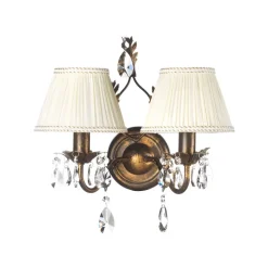 Væglampe Karen 2 lyskilder bronze