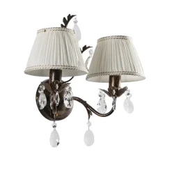 Væglampe Karen 2 lyskilder bronze