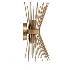 Væglampe Kirpi 3092 op/ned bredde 23cm guld