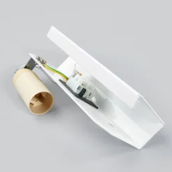 Væglampe Kolja med guldfoliefinish