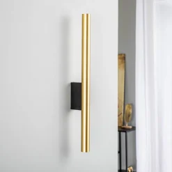 Væglampe Laser, messing