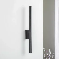 Væglampe Laser, sort