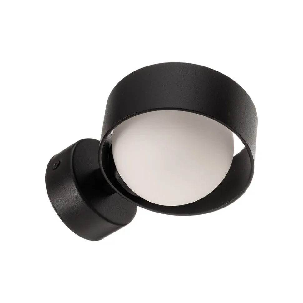 Væglampe Mado i stål, sort, 1 lyskilde