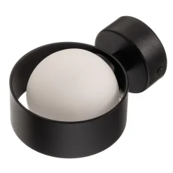 Væglampe Mado i stål, sort, 1 lyskilde