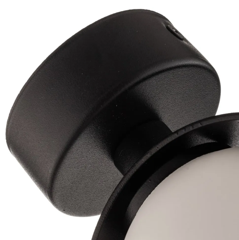 Væglampe Mado i stål, sort, 1 lyskilde