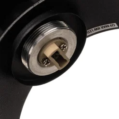 Væglampe Mado i stål, sort, 1 lyskilde