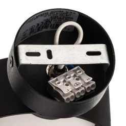 Væglampe Mado i stål, sort, 1 lyskilde