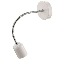 Væglampe Maxi med fleksibel arm, hvid