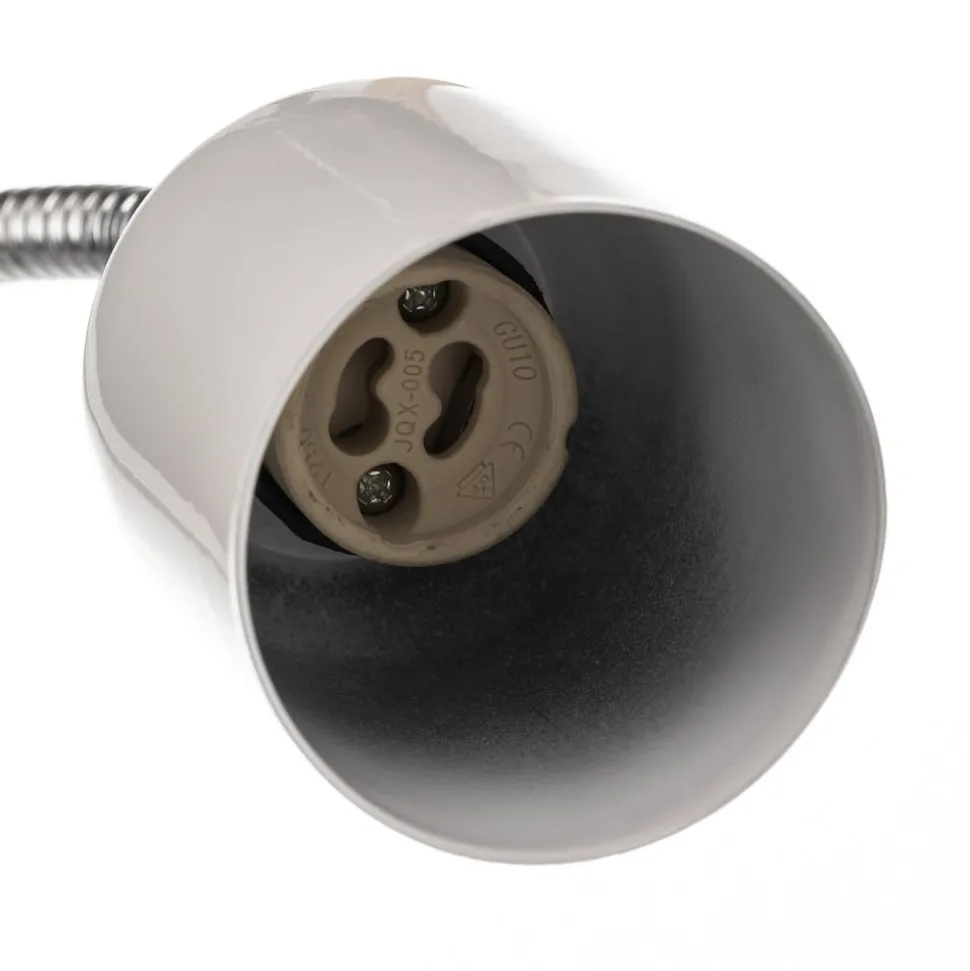 Væglampe Maxi med fleksibel arm, hvid