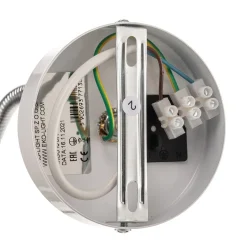 Væglampe Maxi med fleksibel arm, hvid