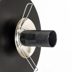 Væglampe Minerva K1 med sort metalramme