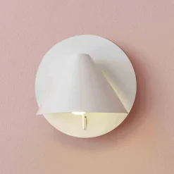 Væglampe Noon, kan drejes og svinges