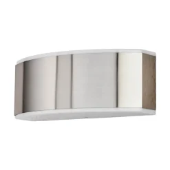 Væglampe Pacon i stål til udendørs brug