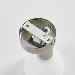 Væglampe Paulina, nikkel satineret