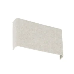 Væglampe Santana B, creme, tekstil, bredde 25 cm, G9