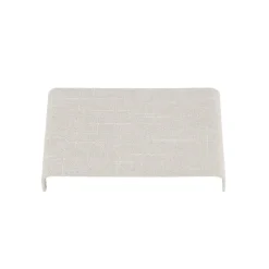 Væglampe Santana B, creme, tekstil, bredde 25 cm, G9