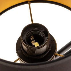 Væglampe Soho cylindrisk læselampe sort/guld