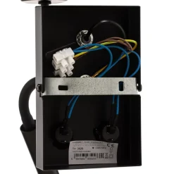 Væglampe Soho, konisk, læselampe sort/guld