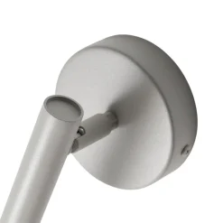 Væglampe Sopel, taupe, 1 lyskilde, stål, G9, højde 15 cm