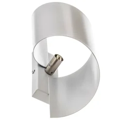 Væglampe Spiner hvid, højde 30 cm, stål