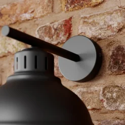 Væglampe Sven, sort, metal, 1 lyskilde