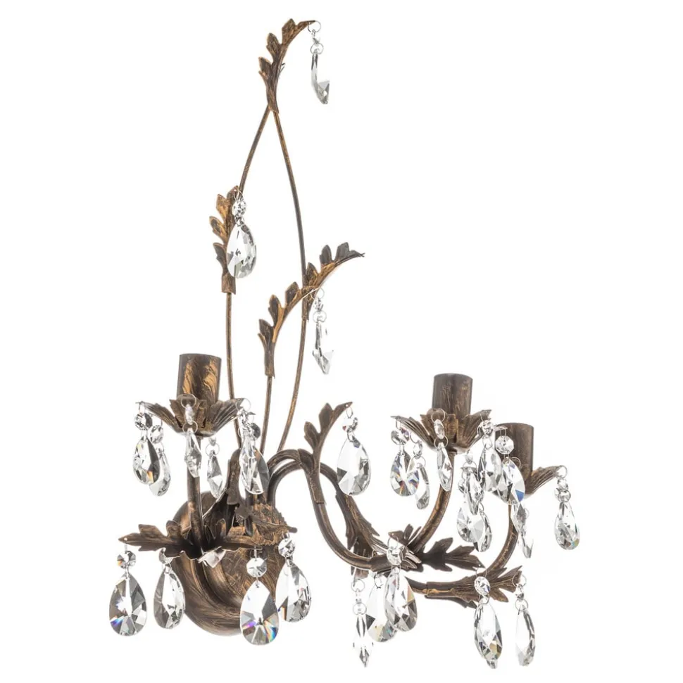 Væglampe Teresa som lysekrone, 3 lyskilder