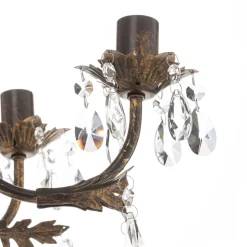 Væglampe Teresa som lysekrone, 3 lyskilder