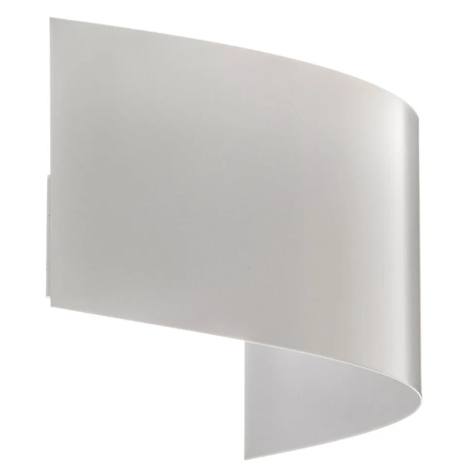 Væglampe Vero i hvidlakeret stål