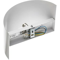 Væglampe Vero i hvidlakeret stål