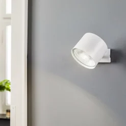 Vægspot Bot, hvid, bevægelig