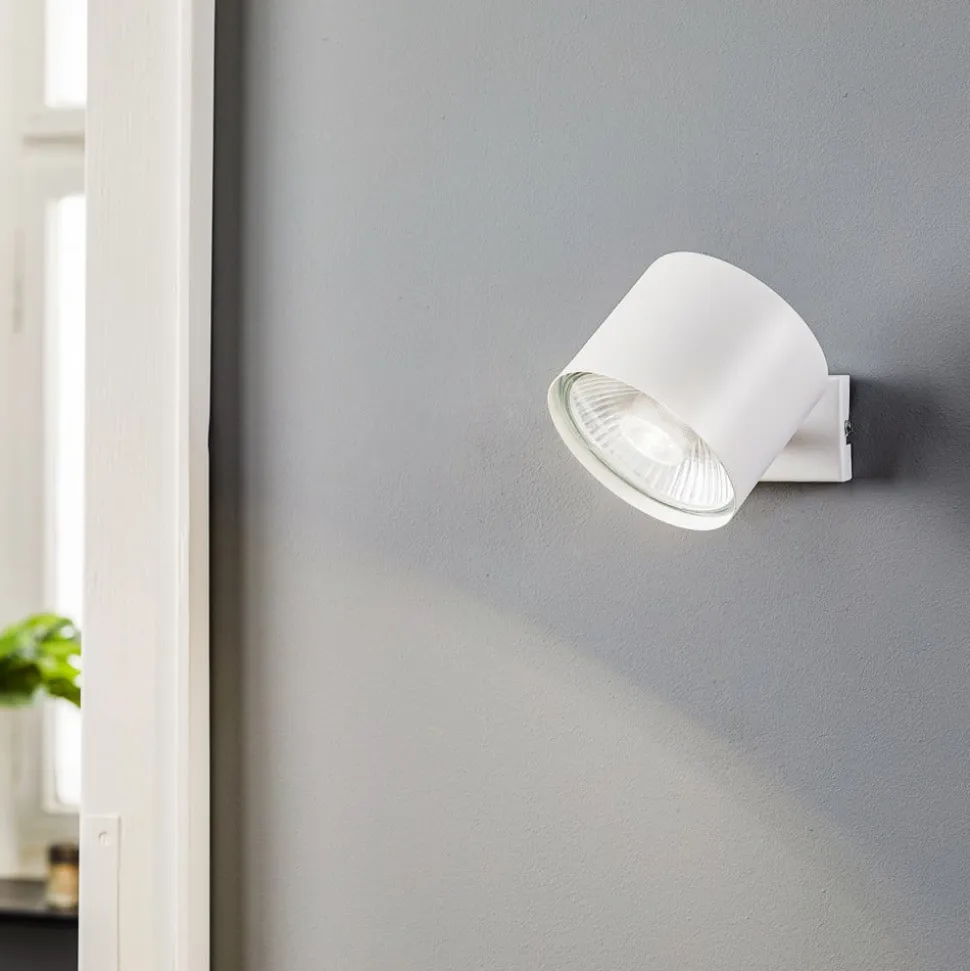 Vægspot Bot, hvid, bevægelig