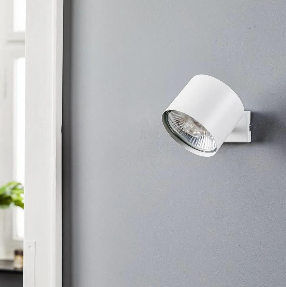 Vægspot Bot, hvid, bevægelig