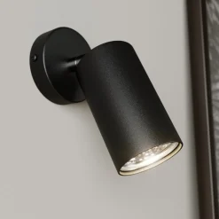 Vægspot Eye Spot 1 lyskilde, sort
