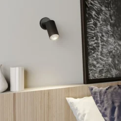 Vægspot Eye Spot 1 lyskilde, sort