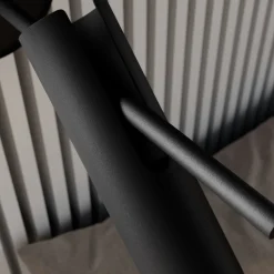 Vægspot Leda 1, 1 lyskilde, sort