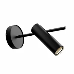 Vægspot Leda 1, 1 lyskilde, sort