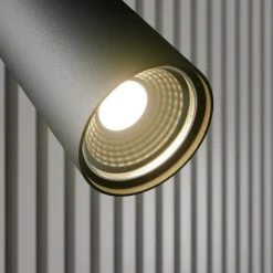 Vægspot Leda 1, 1 lyskilde, sort