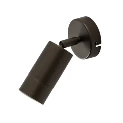 Vægspot Link, titan-guldfarvet, bredde 8 cm, stål