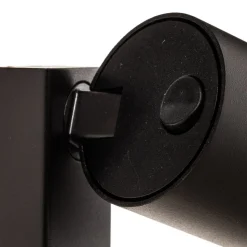 Vægspot Mono I med stik sort