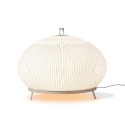 Vibia LED-gulvlampe Knit 7492 beige Højde 51 cm 927 Casambi