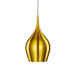 Vibrant hængelampe Ø 12 cm, guld