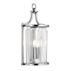Victoria væglampe, kromfarvet, krystalglas, 18 cm, E14