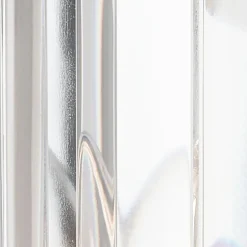 Victoria væglampe, kromfarvet, krystalglas, 18 cm, E14