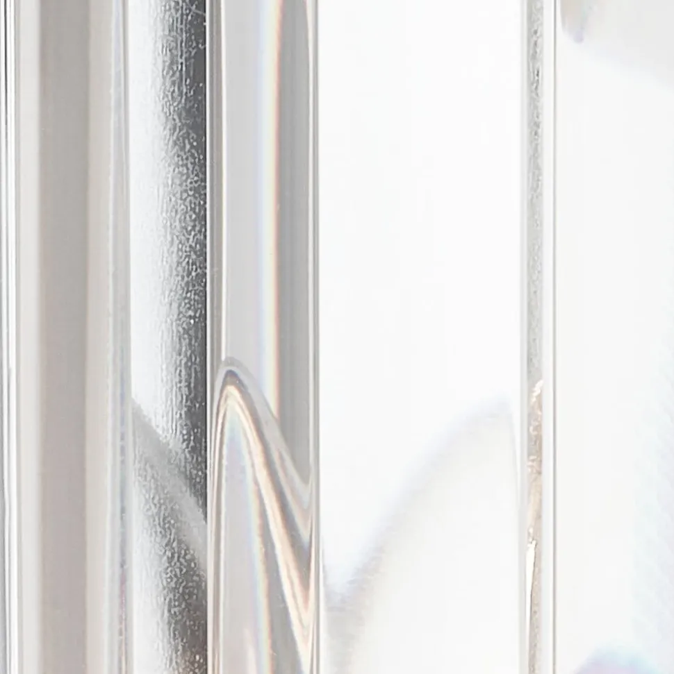 Victoria væglampe, kromfarvet, krystalglas, 18 cm, E14