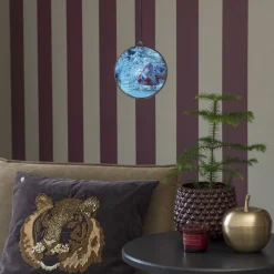 Vinterlandskab 3D-hologramkugle, 64 LED’er