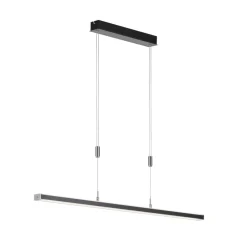 Vitan LED-pendel, sandsort, længde 115 cm, 2-lys, CCT