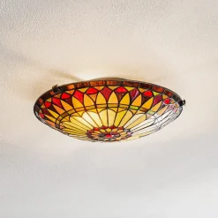 West End loftlampe i Tiffany-design