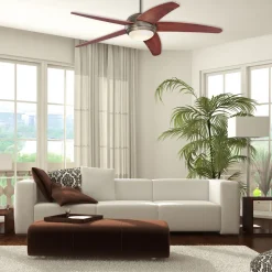 Westinghouse Bendan LED-ventilator vinge brun